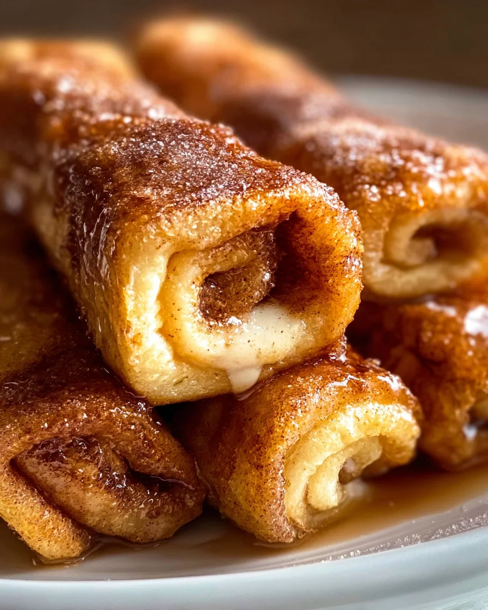 Cinnamon Roll French Toast Roll-Ups