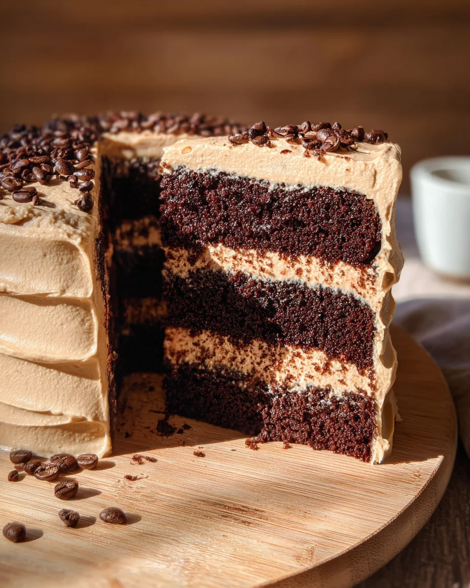 Coffee Chocolate Cake Coffee