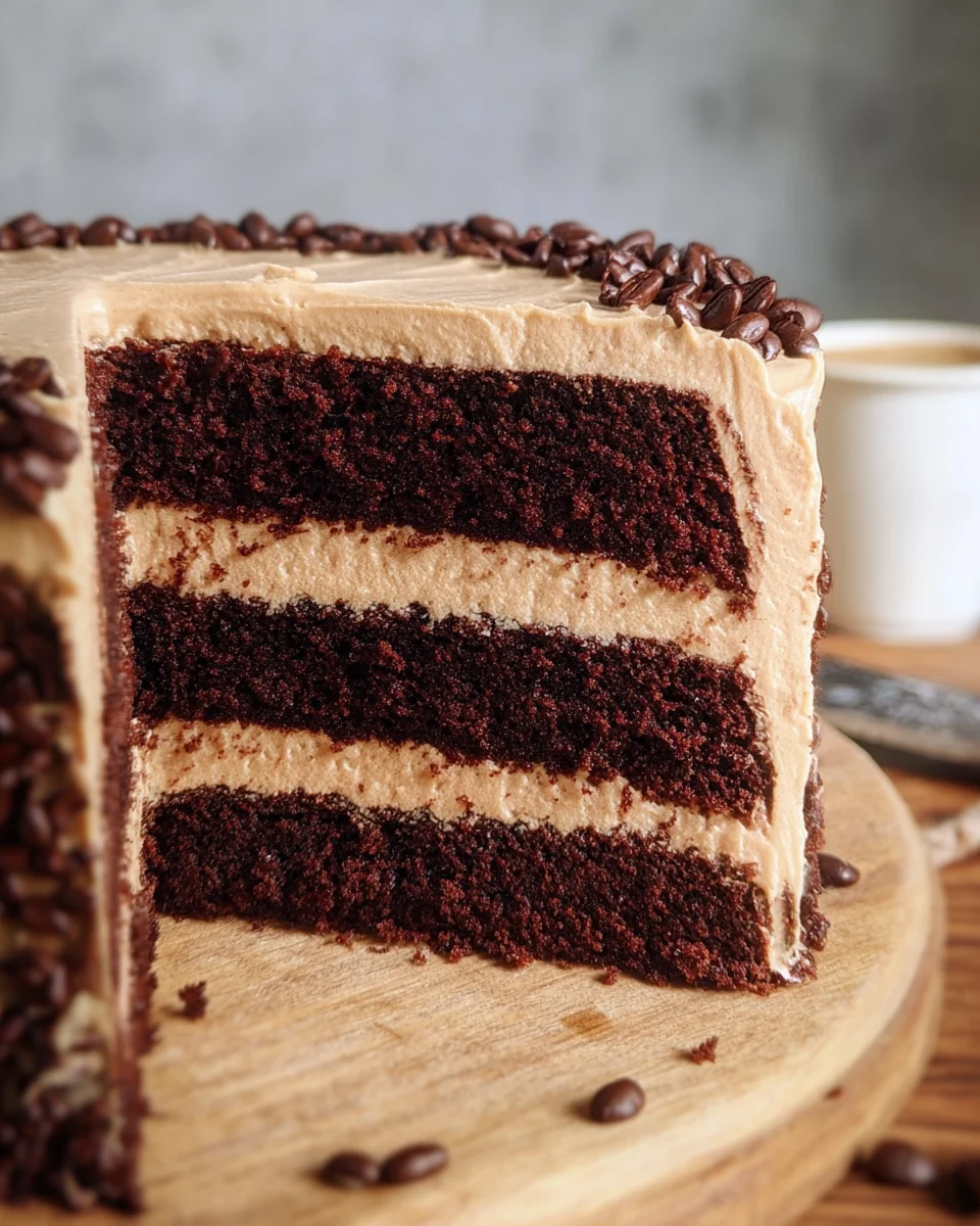 Coffee Chocolate Cake Coffee
