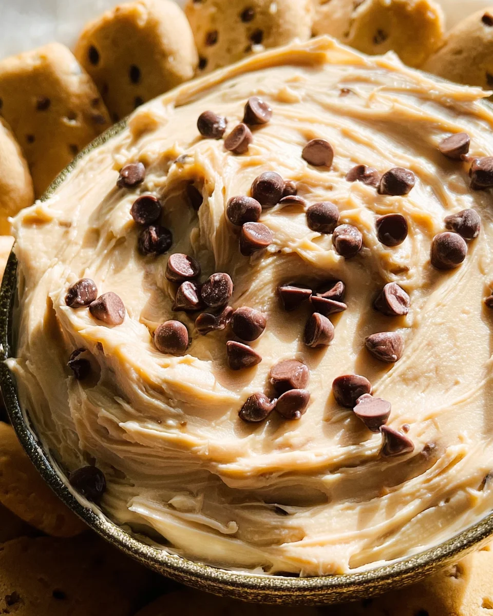 Cookie Dough Dip Cookie