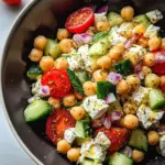 Cottage Cheese and Chickpeas Salad Cottage Cheese and Chickpeas Salad