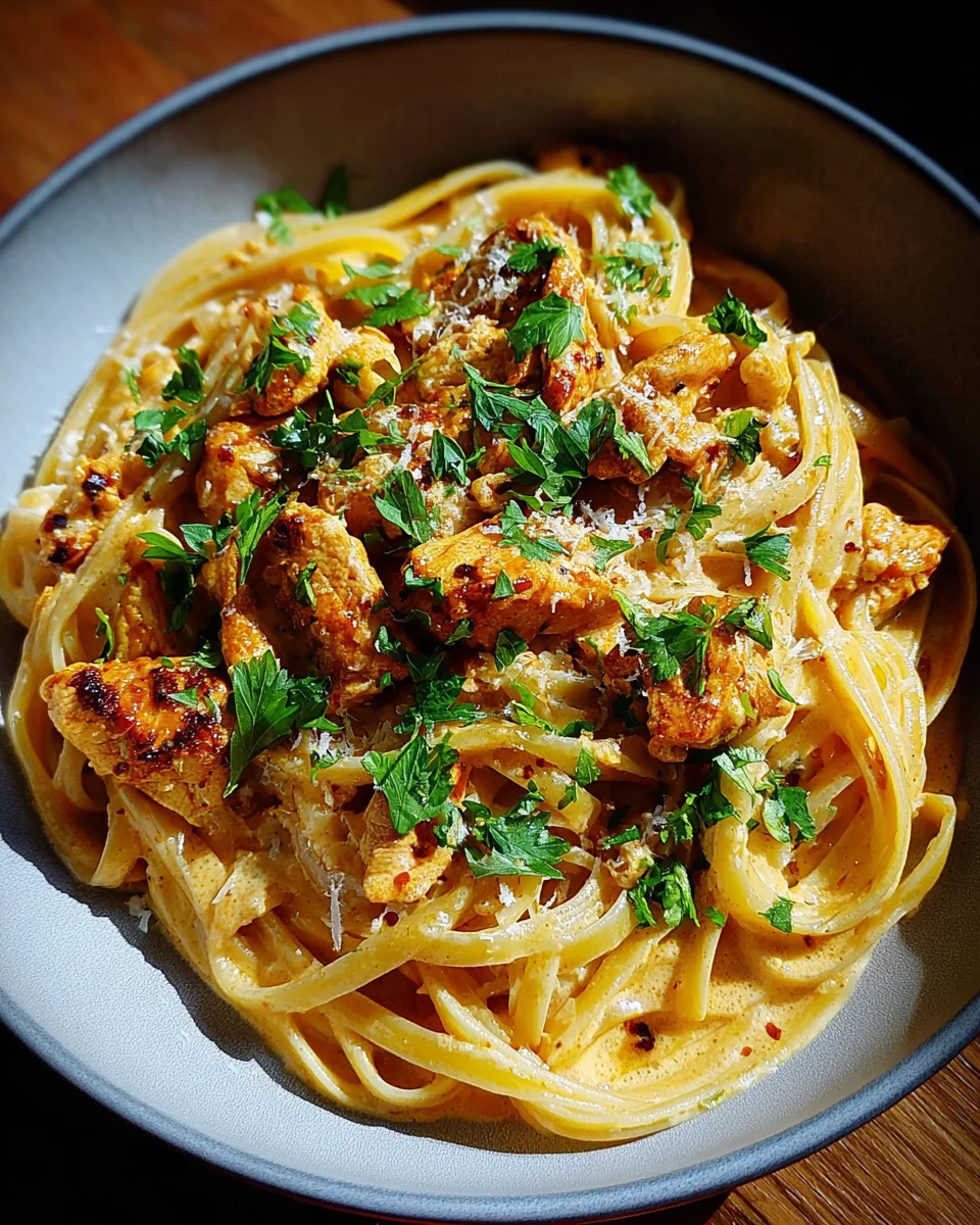 Cowboy Butter Chicken Linguine Cowboy