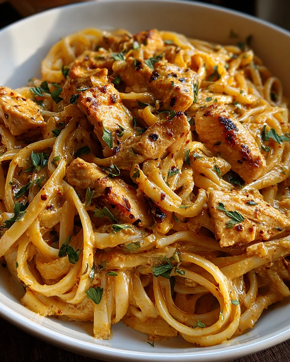Cowboy Butter Chicken Linguine Cowboy