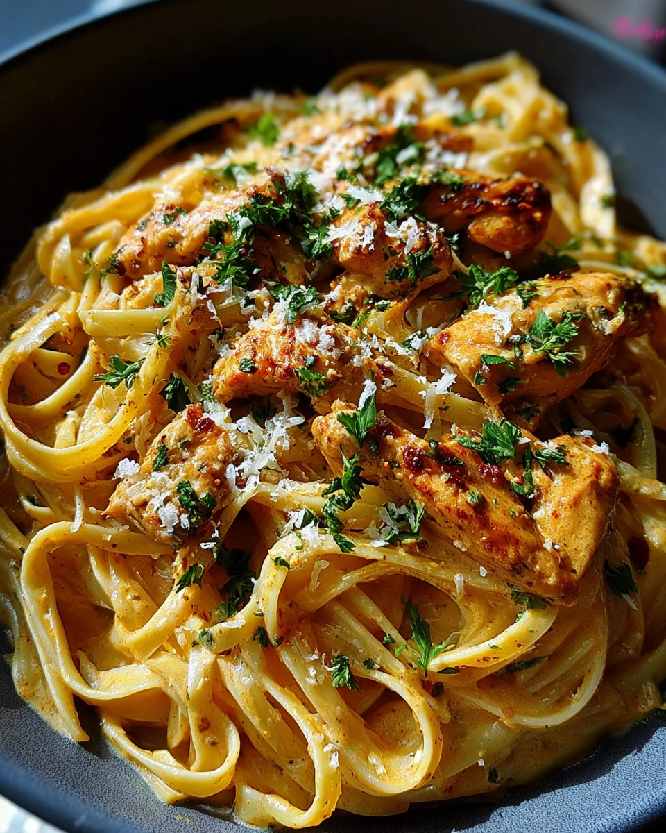 Cowboy Butter Chicken Linguine Cowboy