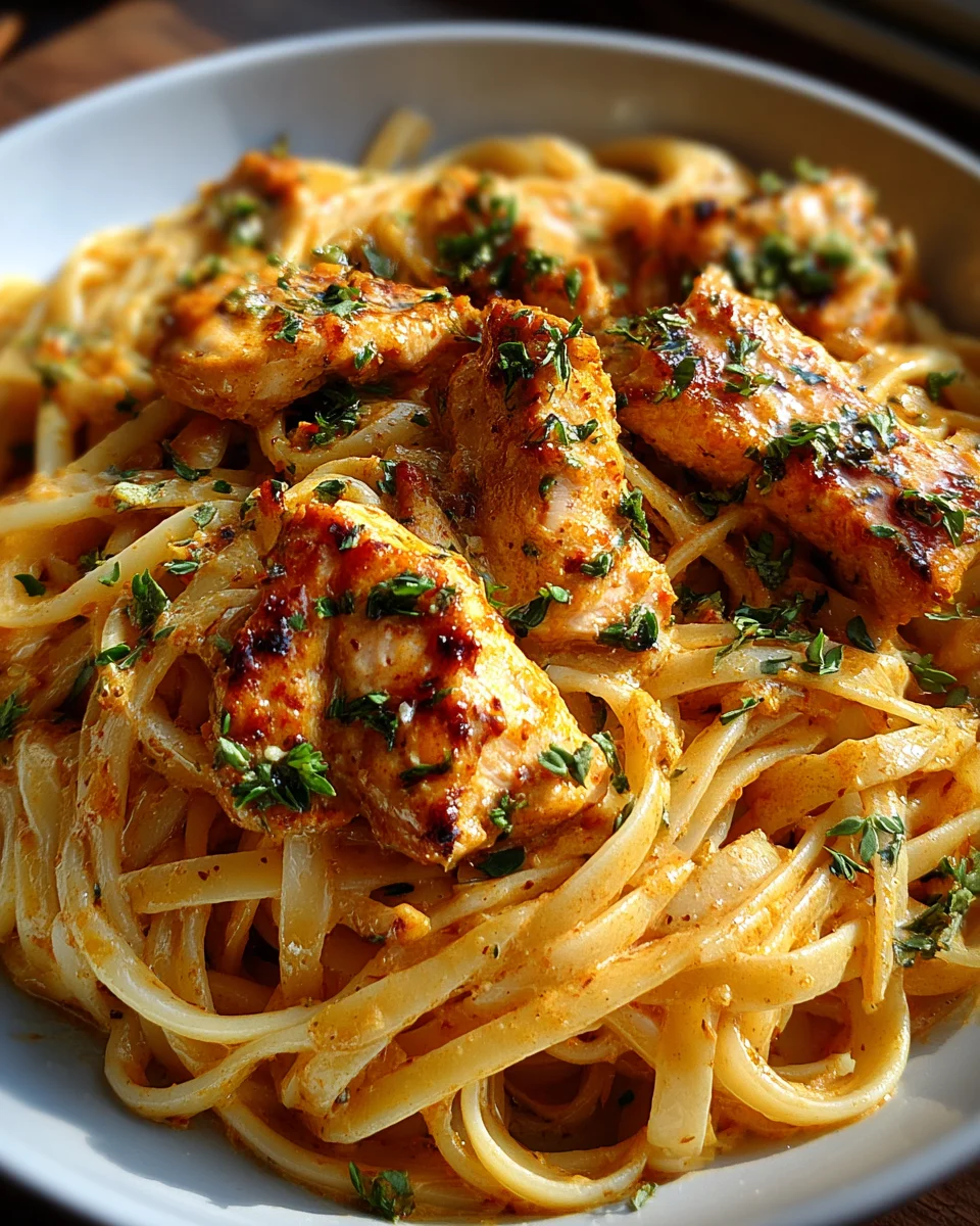 Cowboy Butter Chicken Linguine Cowboy