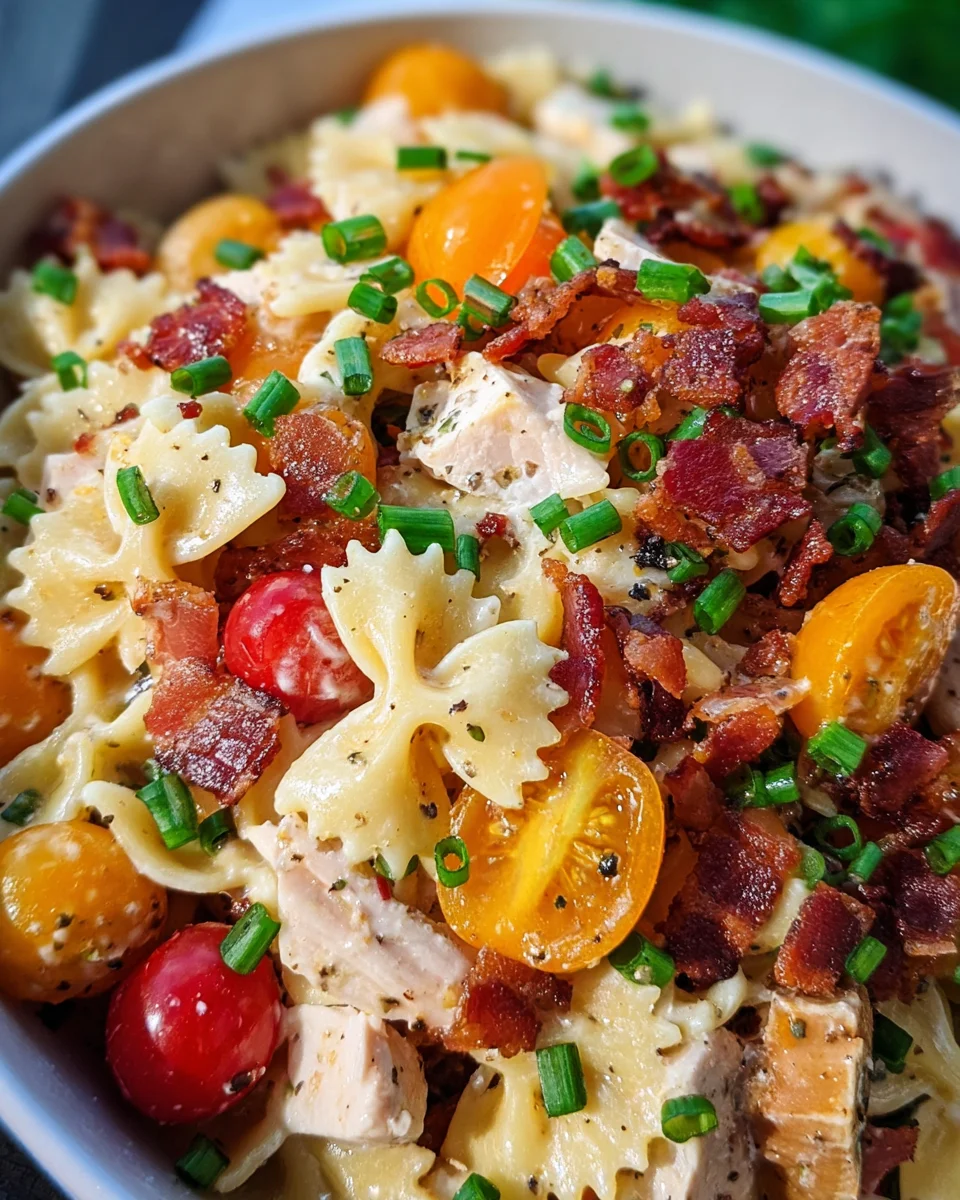Crack Chicken Pasta Salad Crack