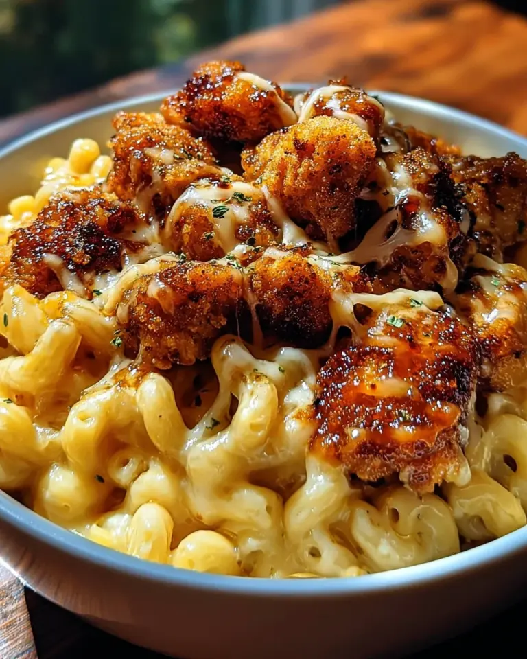 Creamy Honey Pepper Chicken Mac and Cheese Delight