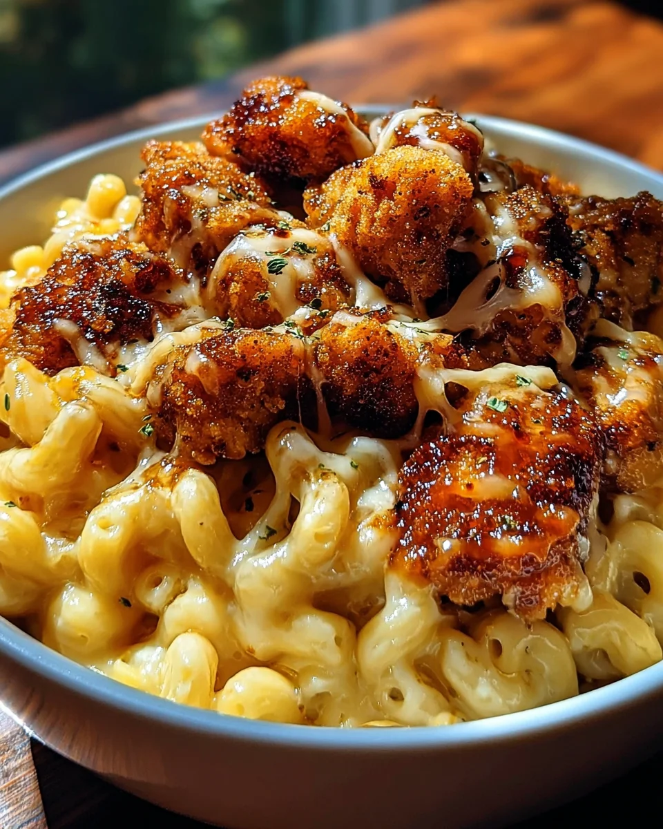 Creamy Honey Pepper Chicken Mac and Cheese Delight Creamy Honey Pepper Chicken Mac and Cheese Delight