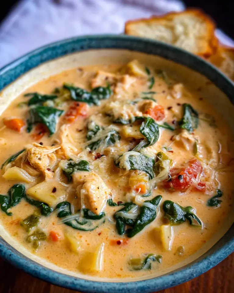 Creamy Tuscan Chicken Soup