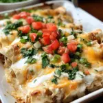Creamy White Chicken Enchiladas Creamy White Chicken Enchiladas