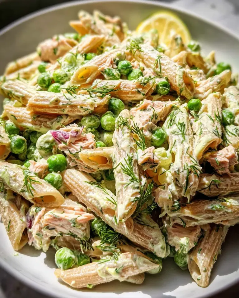 Creamy and Healthy Tuna Pasta Salad