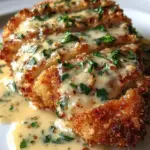 Crispy Parmesan Chicken with a Rich Garlic Sauce Crispy Parmesan Chicken with a Rich Garlic Sauce