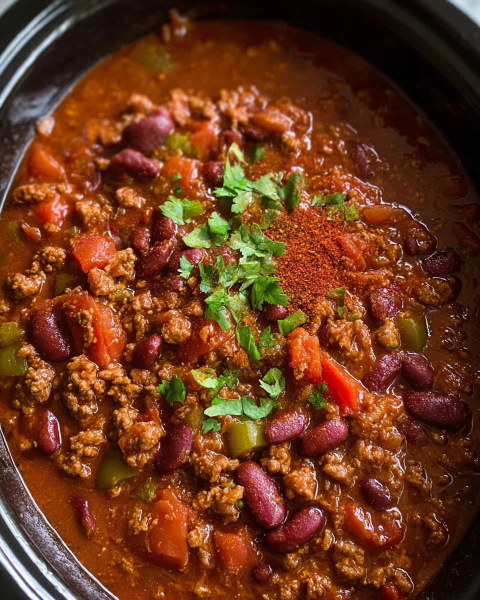 Crock Pot Chili Recipe Crock Pot Chili Recipe