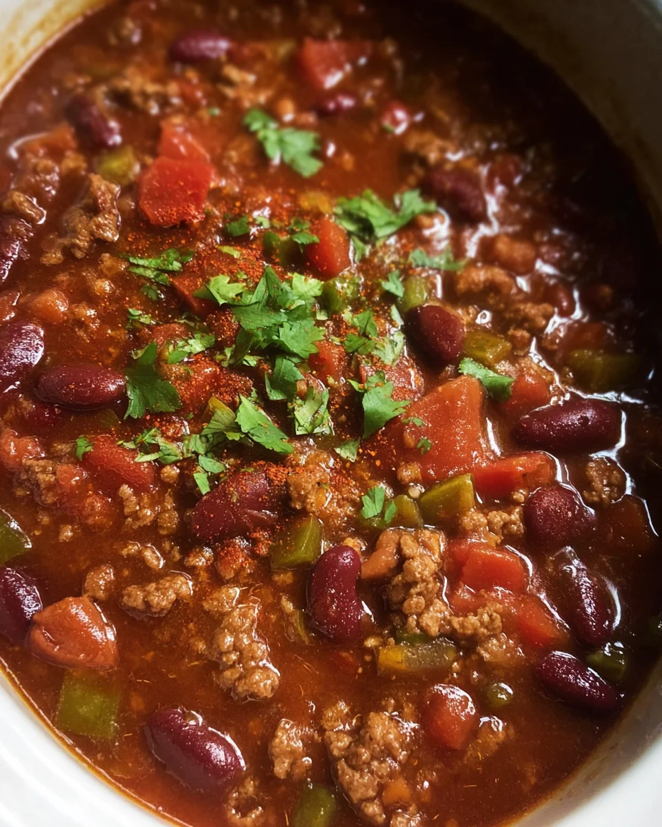 Crock Pot Chili Recipe Crock