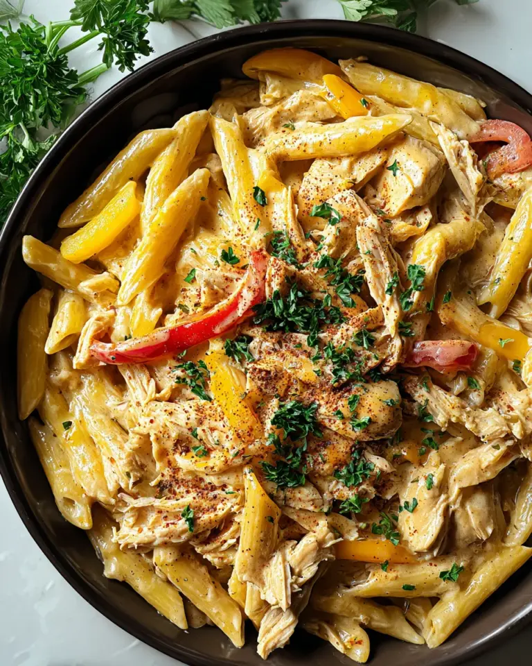 Crock Pot Creamy Cajun Chicken Pasta