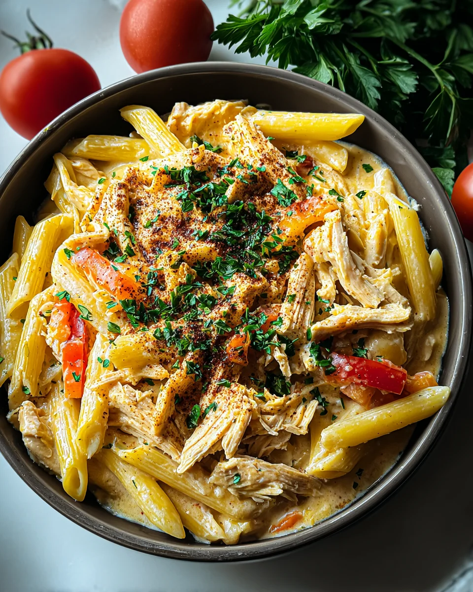 Crock Pot Creamy Cajun Chicken Pasta Crock