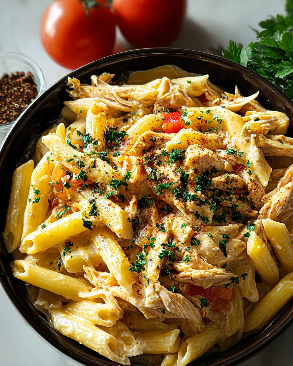 Crock Pot Creamy Cajun Chicken Pasta Crock