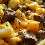 Crockpot Loaded Steak and Potato Bake Recipe Crockpot Loaded Steak and Potato Bake Recipe
