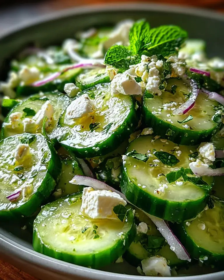 Cucumber Feta Salad