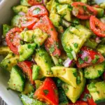 Cucumber Tomato Avocado Salad Cucumber Tomato Avocado Salad