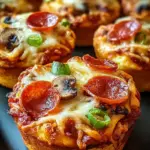 Deep Dish Pizza Cupcakes Deep Dish Pizza Cupcakes