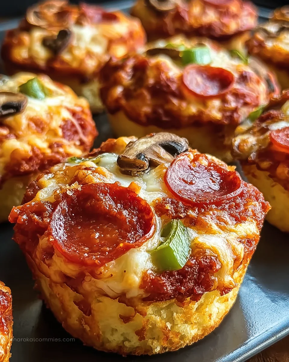 Deep Dish Pizza Cupcakes Deep