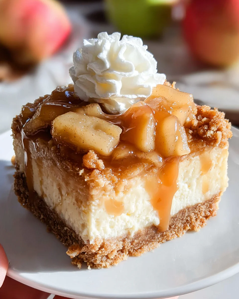 Easy Caramel Apple Cheesecake Bars Easy