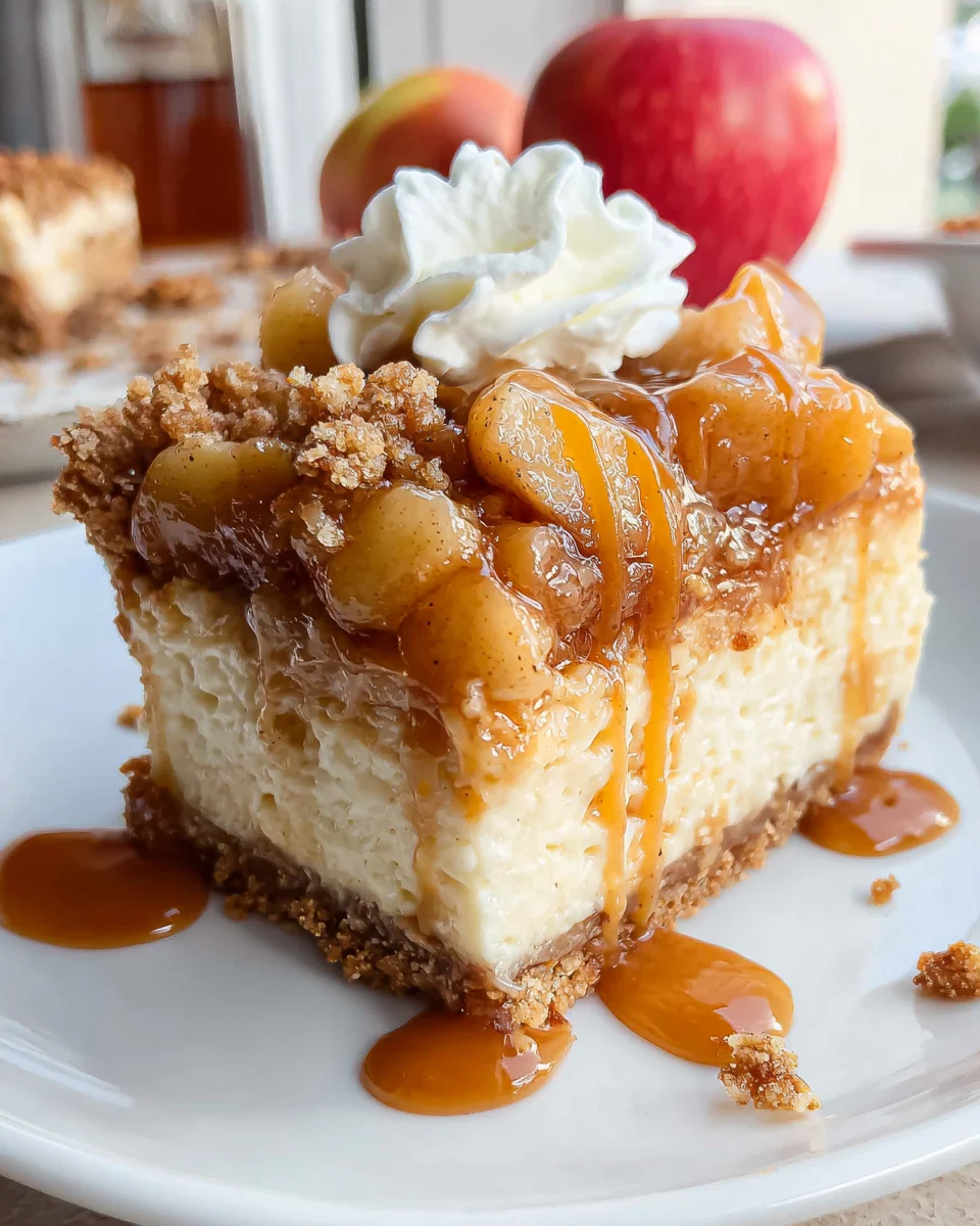 Easy Caramel Apple Cheesecake Bars Easy