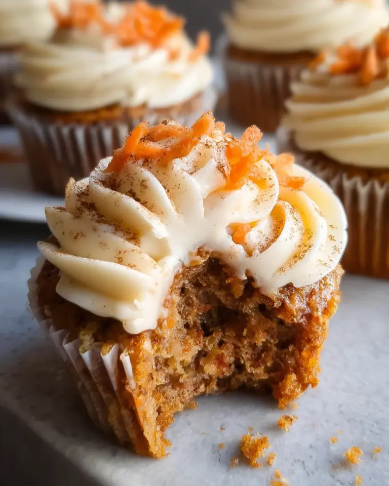 Easy Carrot Cake Cupcakes