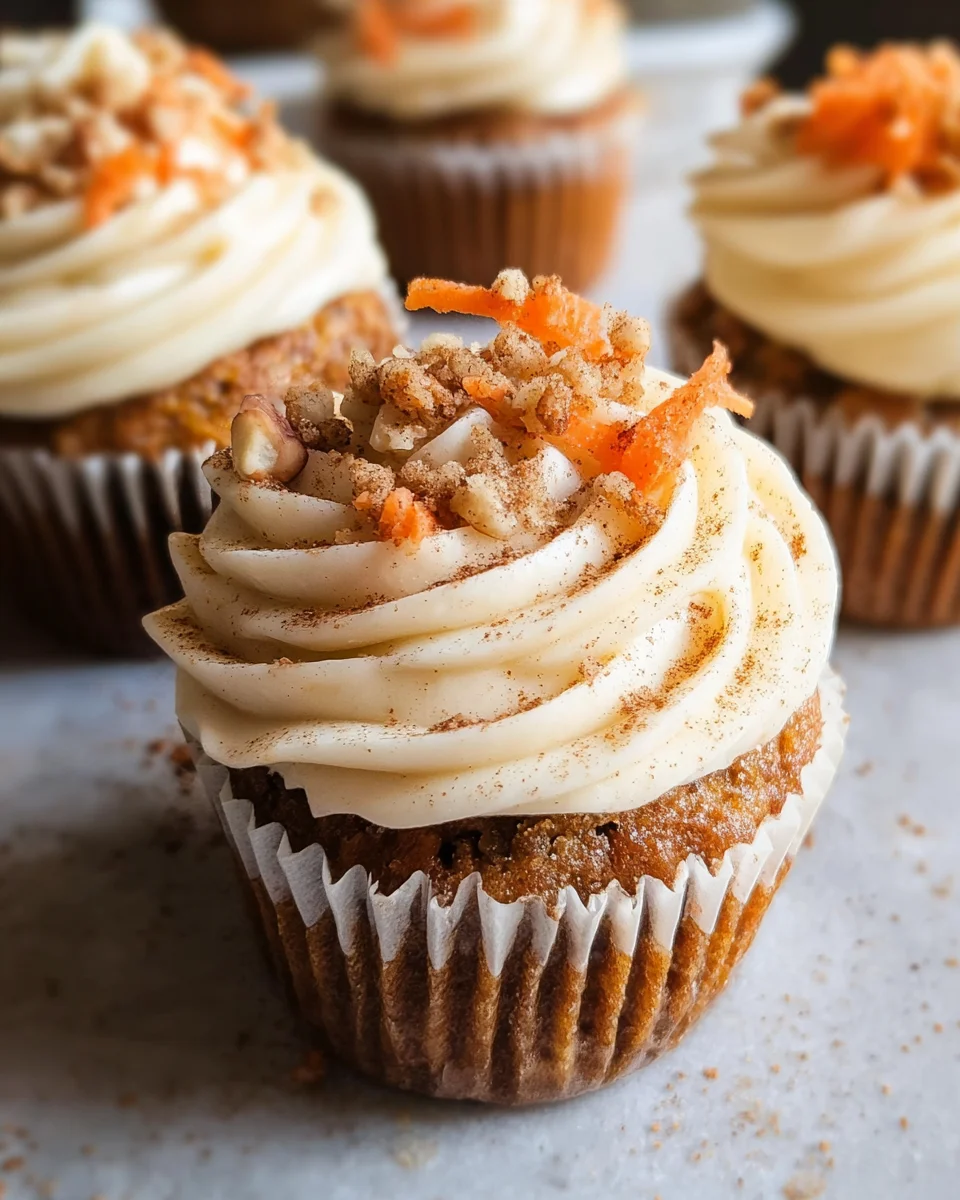 Easy Carrot Cake Cupcakes Easy