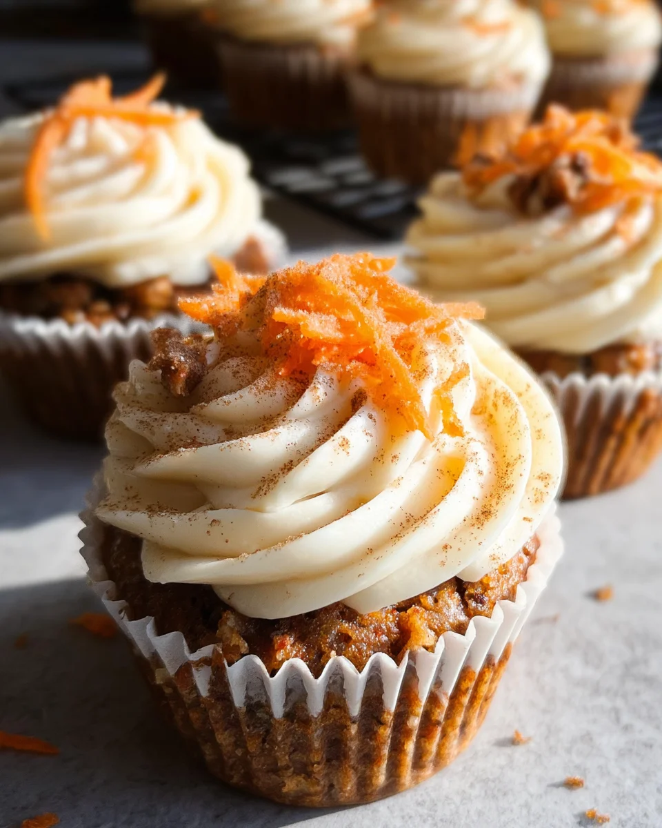 Easy Carrot Cake Cupcakes Easy
