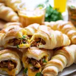 Easy Cheesy Chicken-Filled Crescents Easy Cheesy Chicken-Filled Crescents