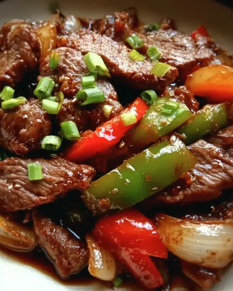 Easy Chinese Pepper Steak Recipe
