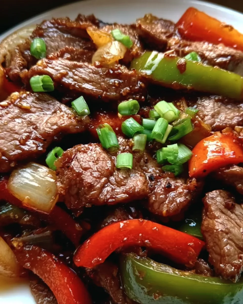 Easy Chinese Pepper Steak Recipe Easy