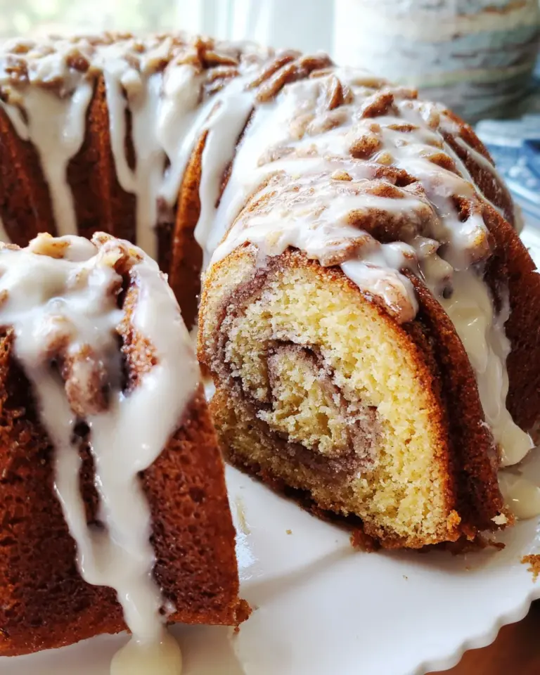 Easy Cinnamon Roll Bundt Cake