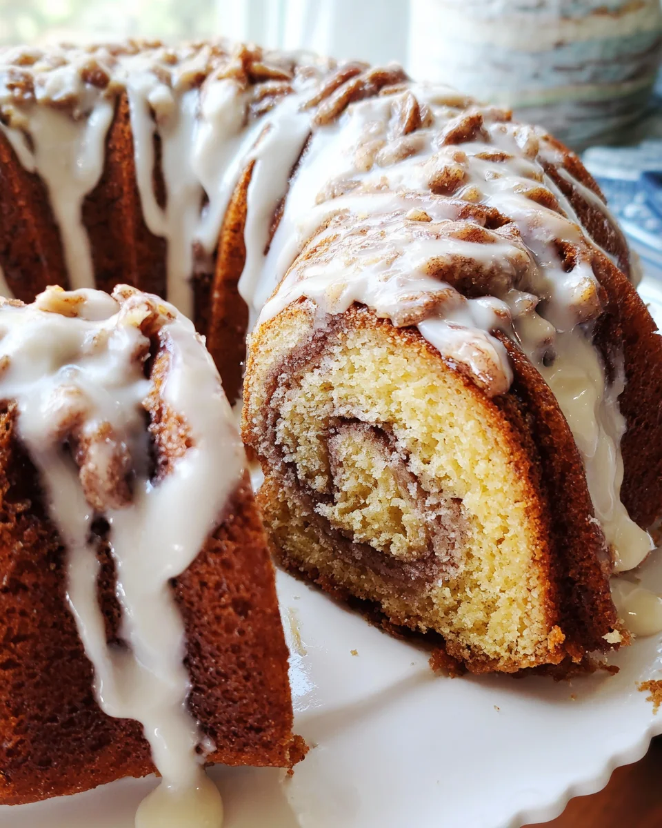 Easy Cinnamon Roll Bundt Cake Easy Cinnamon Roll Bundt Cake