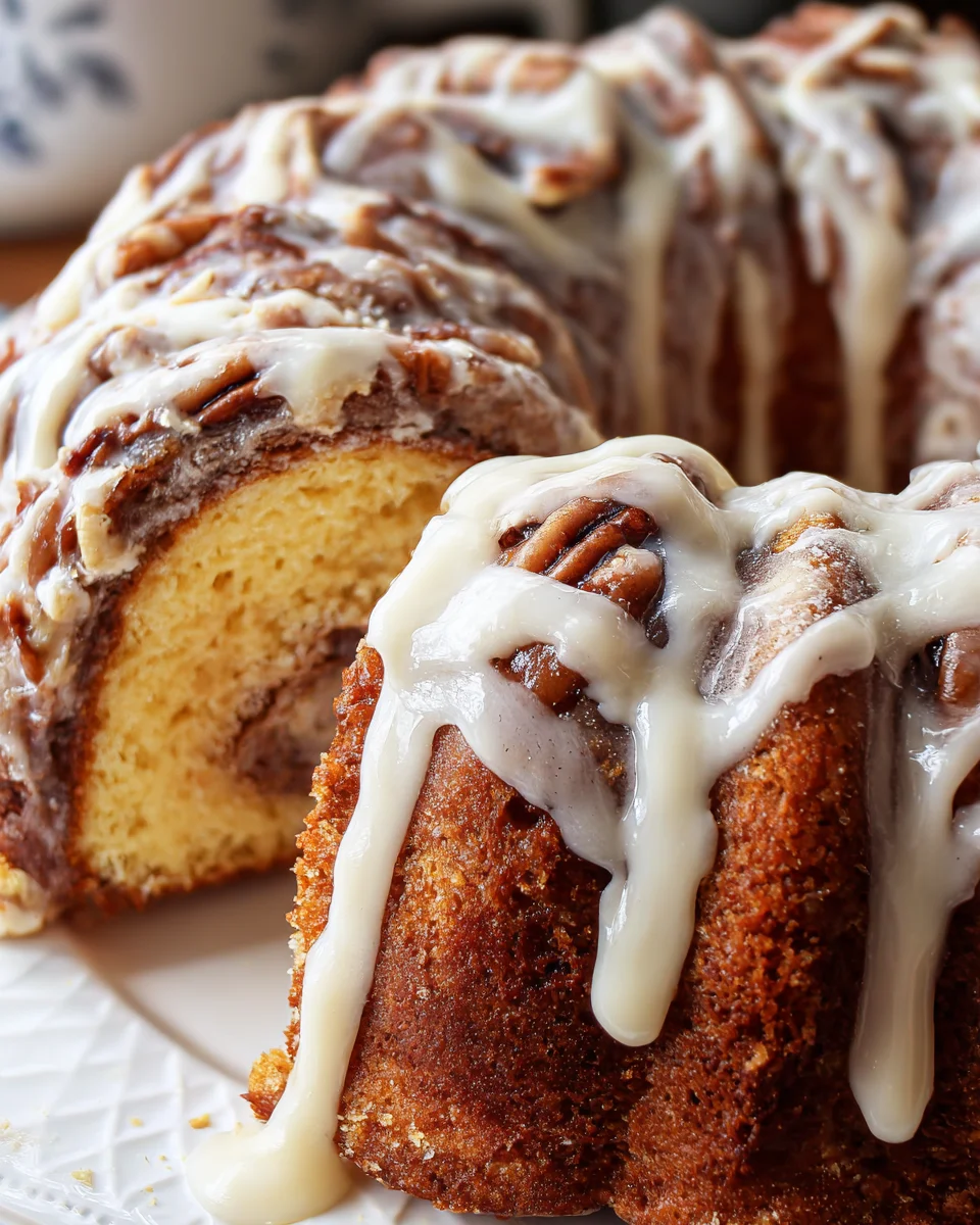 Easy Cinnamon Roll Bundt Cake Easy