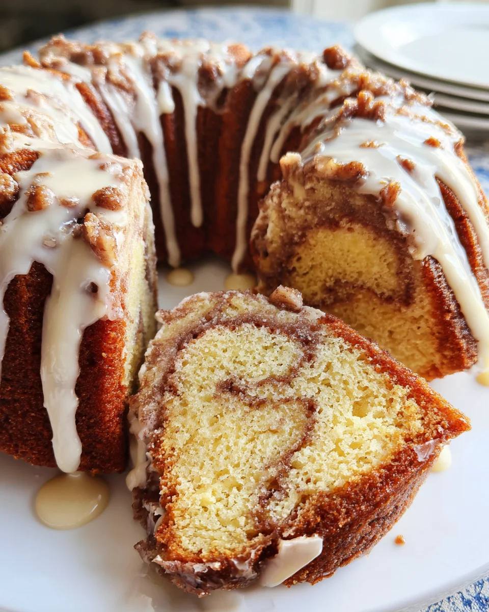 Easy Cinnamon Roll Bundt Cake Easy