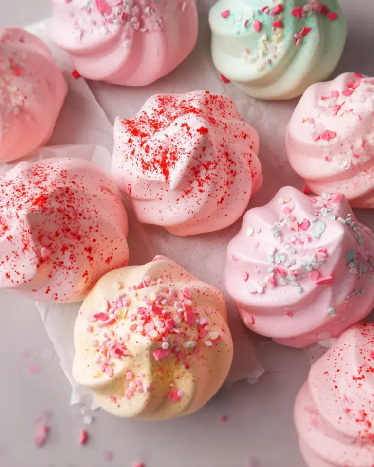 Easy Jello Meringue Cookies