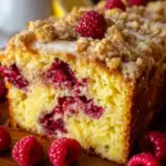 Easy Lemon Raspberry Cake with Crumb Topping Easy Lemon Raspberry Cake with Crumb Topping