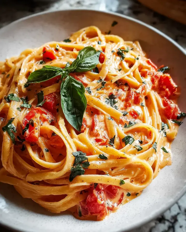 Easy One Pot Creamy Tomato Pasta