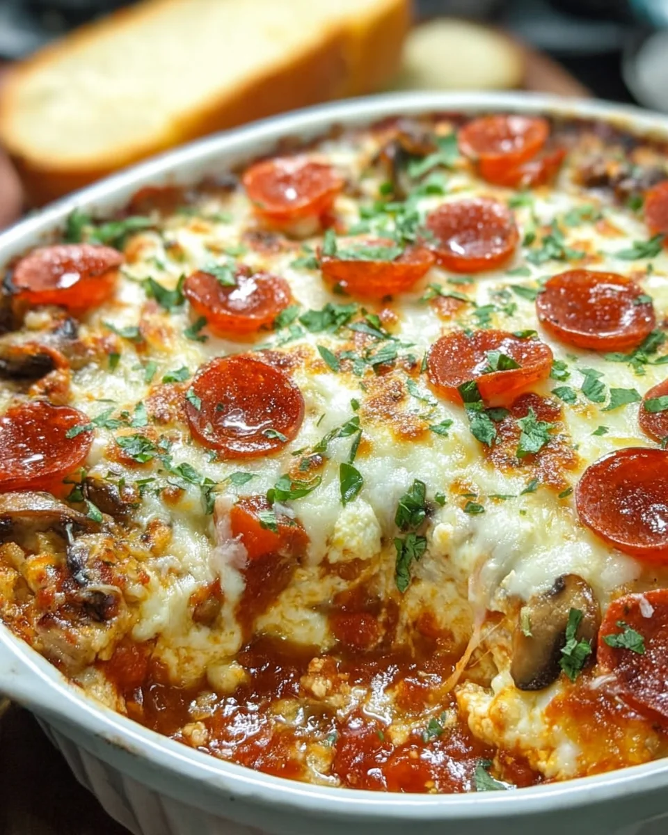 Easy Pizza Dip Easy