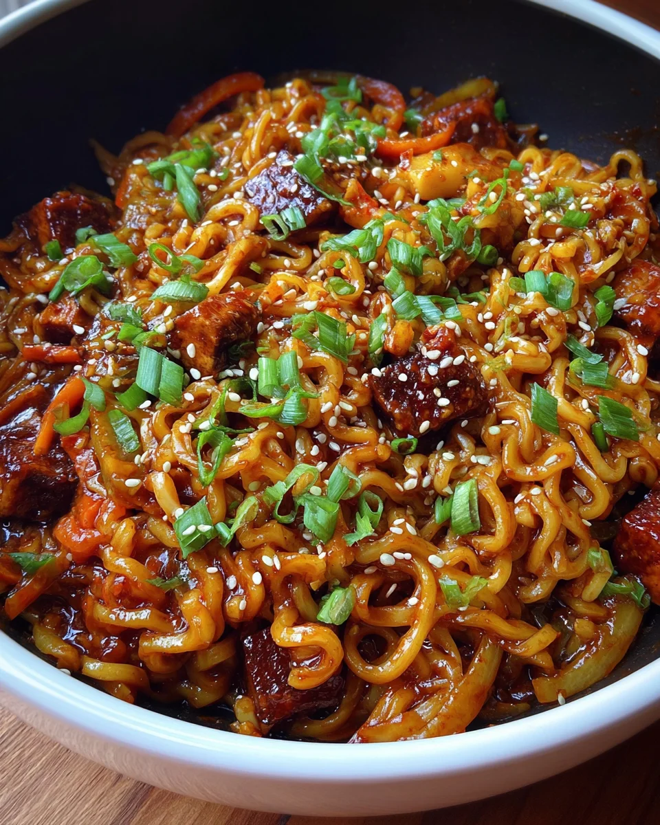 Easy Saucy Ramen Noodles Easy
