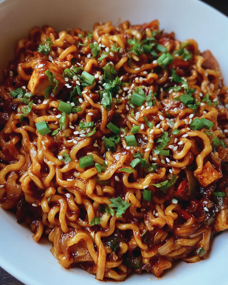 Easy Saucy Ramen Noodles Easy
