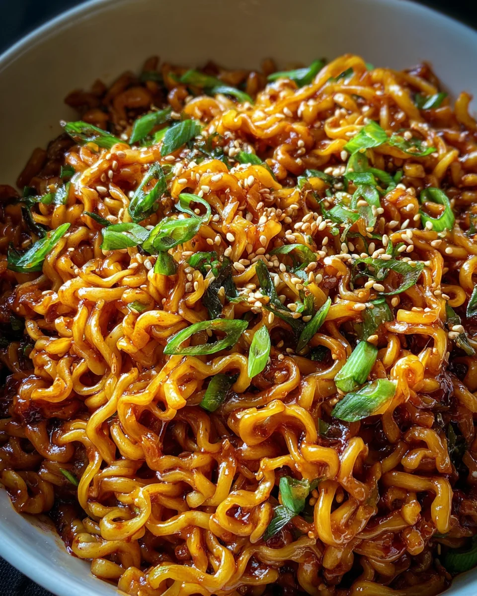 Easy Saucy Ramen Noodles Easy