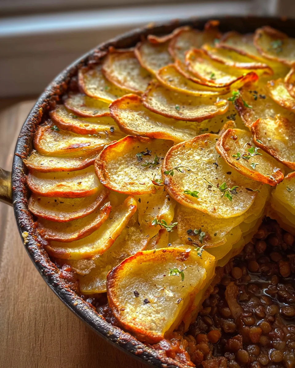 Easy Vegan Hotpot with Lentils Easy