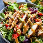 Fiesta Ranch Salad with Salsa Verde Chicken Fiesta Ranch Salad with Salsa Verde Chicken