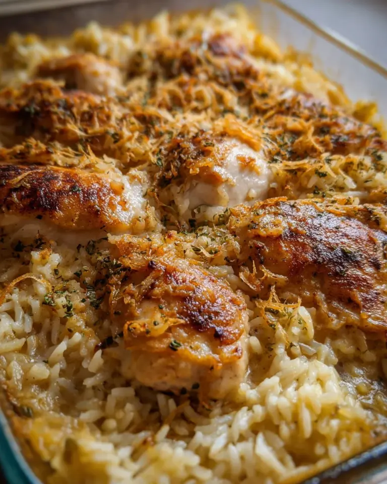Forgotten Chicken and Rice
