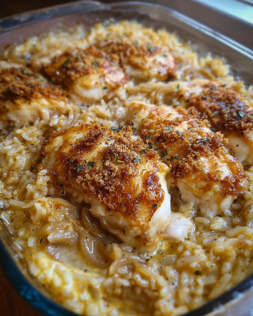 Forgotten Chicken and Rice Forgotten