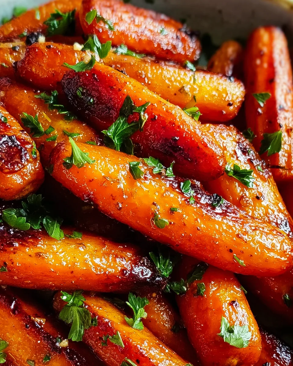 Glazed Roasted Carrots
